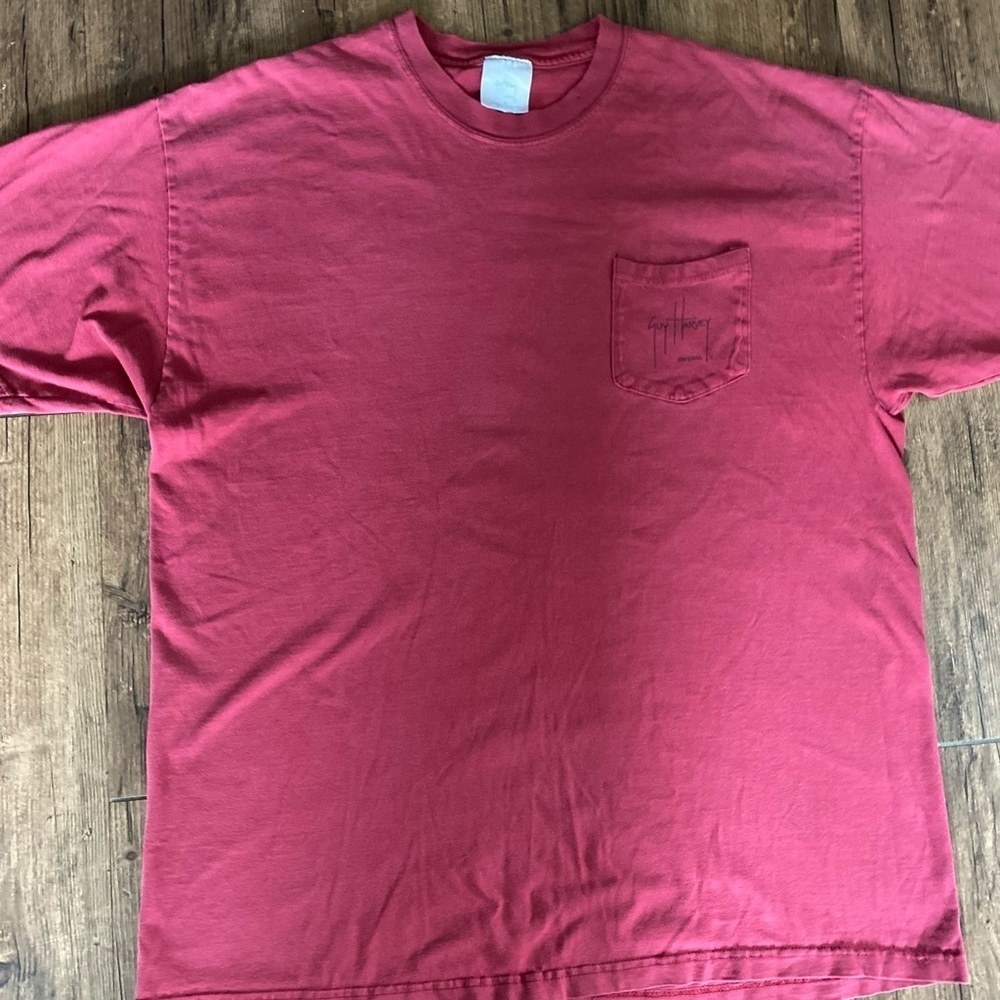 Guy Harvey Red Short Sleeve Tee